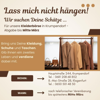 Lass mich nicht hängen...