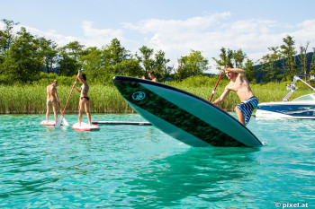 SUP und Surfen