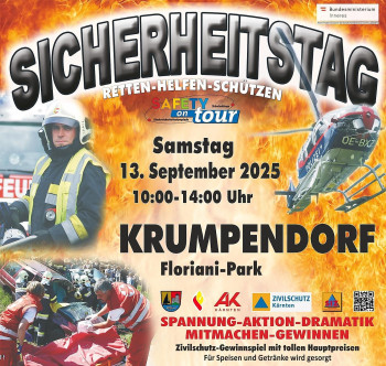 Plakat Sicherheitstag