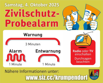 Zivilschutz-Probealarm
