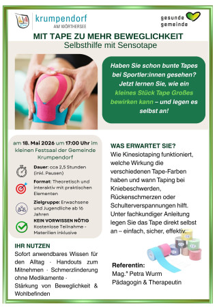 Mit Tape zu mehr Beweglichkeit