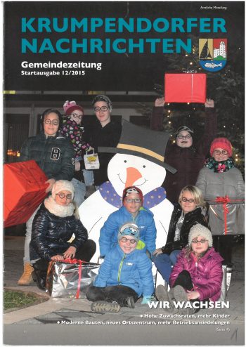 Cover Krumpendorfer Nachrichten Startausgabe 2015