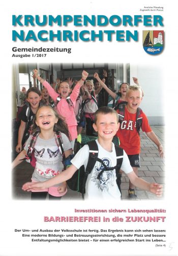 Cover Krumpendorfer Nachrichten Frühjahr 2017