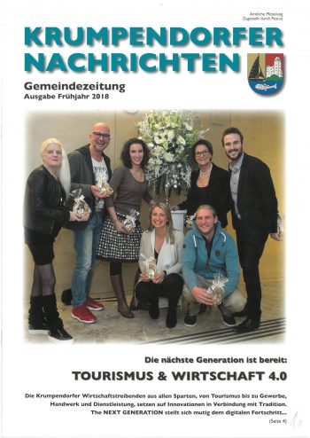 Cover Krumpendorfer Nachrichten Frühjahr 2018