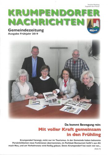 Cover Krumpendorfer Nachrichten Frühjahr 2019