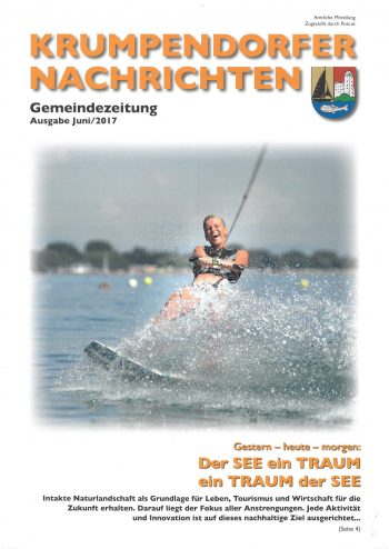 Cover Krumpendorfer Nachrichten Sommer 2017