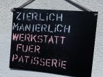 Patisserie-Werkstatt "Zierlich Manierlich"