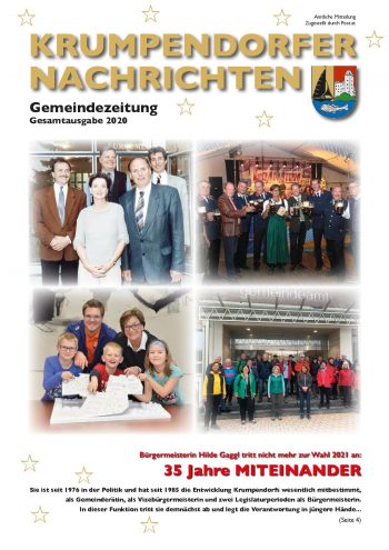 Cover Krumpendorfer Nachrichten Jahresausgabe 2020