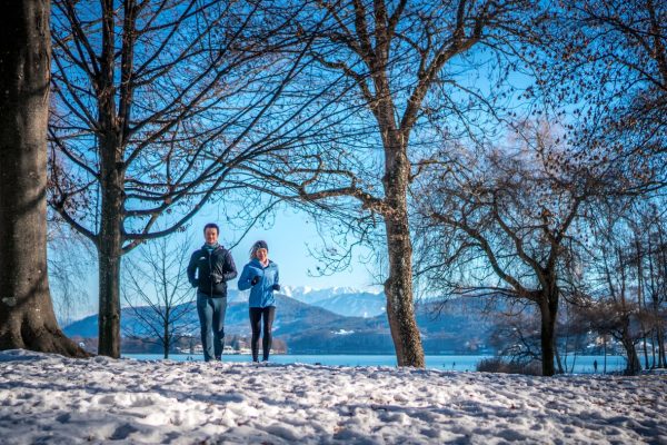 Laufen im Winter ©Damir Bijedic Wörthersee Tourismus