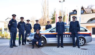 Das Team der Polizeiinspektion Krumpendorf