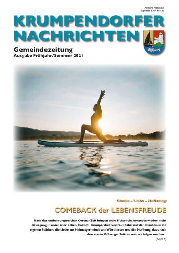 Cover Krumpendorfer Nachrichten Sommer 2021