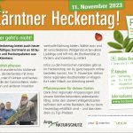 3. Kärntner Heckentag - heimische Wildgehölze zu kaufen!