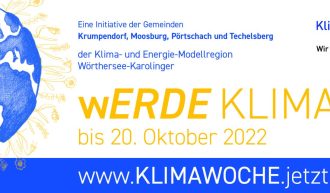 Klimawoche "wERDE klimaFIT" bis 20. Oktober 2022