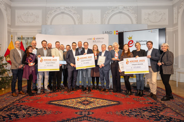 e5 Krone Verleihung (c) Sandra Matanovic Büro LR Sebastian Schuschnig Land Kärnten e5 Krone Verleihung (c) Sandra Matanovic Büro LR Sebastian Schuschnig Land Kärnten