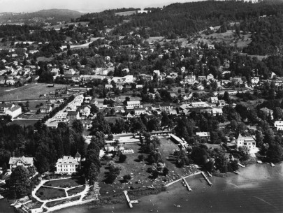 6_Eine Luftaufnahme vom Parkbad und von Krumpenndorf aus 1960er Jahren 6_Eine Luftaufnahme vom Parkbad und von Krumpenndorf aus 1960er Jahren